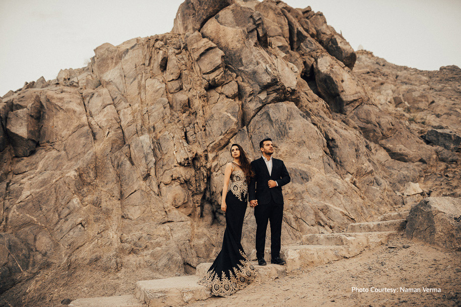 Anupreet and Akshit in their pre-wedding photoshoot in Leh-Ladakh | Wedifys