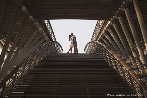 Nimesh and Meena in their pre-wedding shoot in Paris | Wedifys