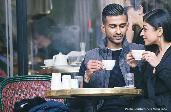 Nimesh and Meena in their pre-wedding shoot in Paris | Wedifys