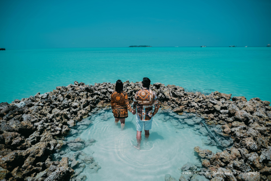 Rohan and Komal in their post-wedding photoshoot in Maldives | Wedifys