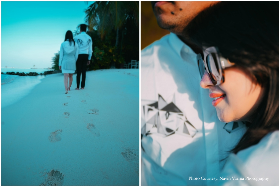 Rohan and Komal in their post-wedding photoshoot in Maldives | Wedifys