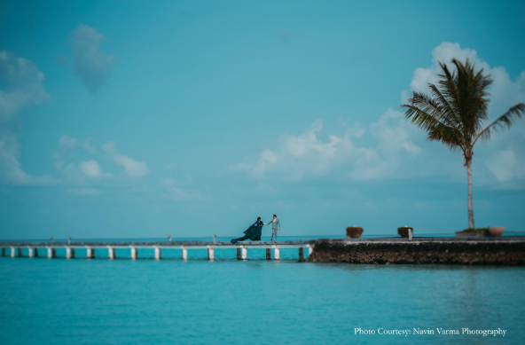 Rohan and Komal in their post-wedding photoshoot in Maldives | Wedifys