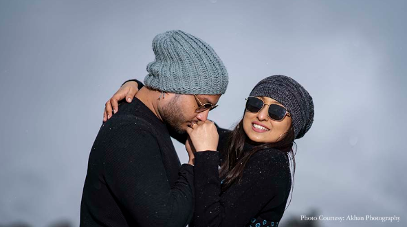 Apoorvi and Rohit in their pre-wedding photoshoot in Himachal | Wedifys