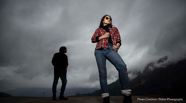 Apoorvi and Rohit in their pre-wedding photoshoot in Himachal | Wedifys