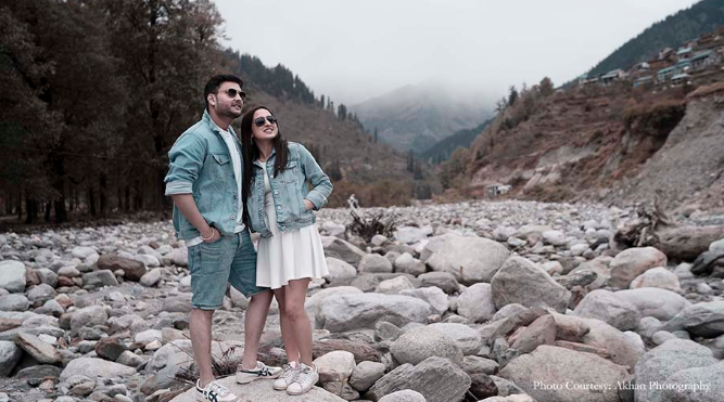 Apoorvi and Rohit in their pre-wedding photoshoot in Himachal | Wedifys