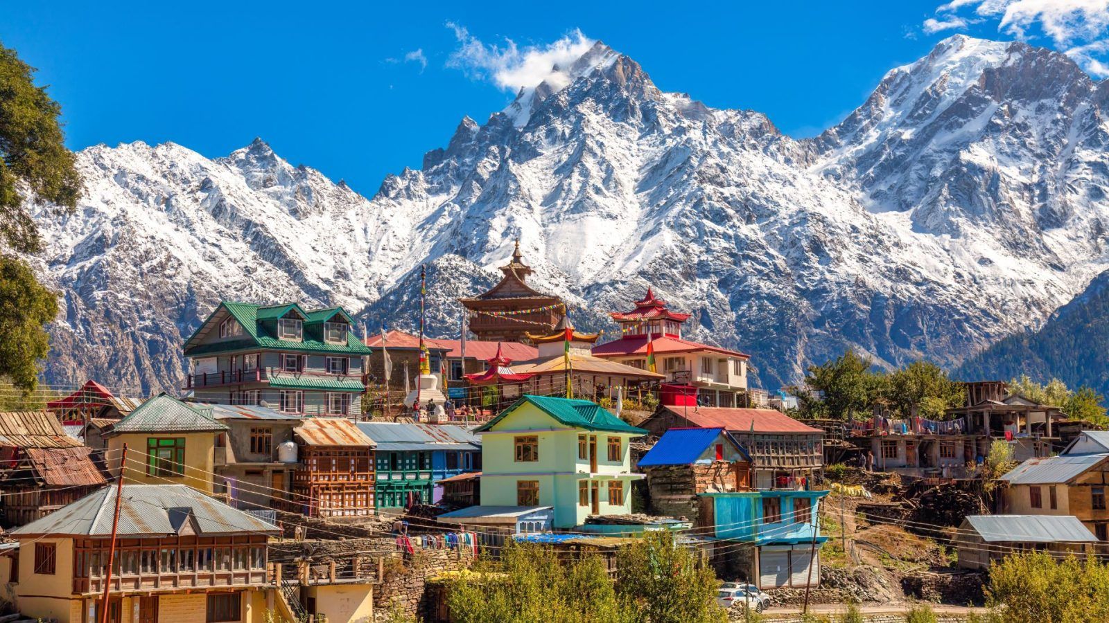 a view of a hill station in Himachal, India | Wedifys