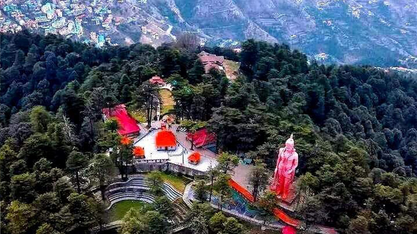 a mandir on a hill station in Shimla | Wedifys