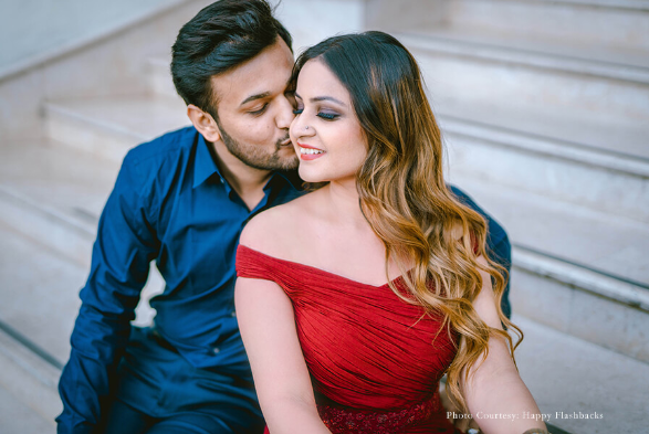 Sanchit and Aashika in their pre-wedding photoshoot in Mussoorie | Wedifys