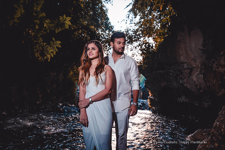 Sanchit and Aashika in their pre-wedding photoshoot in Mussoorie | Wedifys