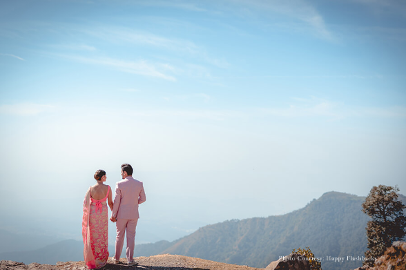 Sanchit and Aashika in their pre-wedding photoshoot in Mussoorie | Wedifys