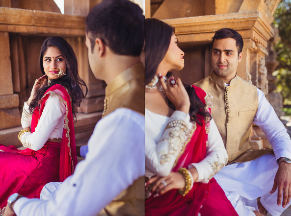 Nitya and Puneet in their pre-wedding shoot in Udaipur | Wedifys