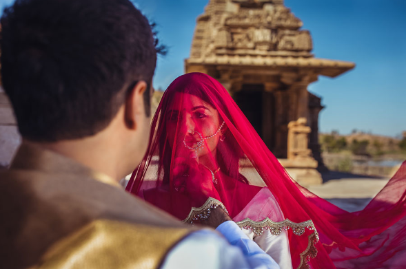 Nitya and Puneet in their pre-wedding shoot in Udaipur | Wedifys