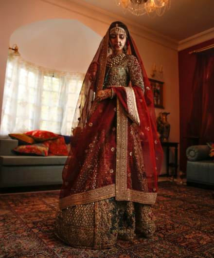 Nupur Agarwal’s wedding dress from Sabyasachi | Wedifys